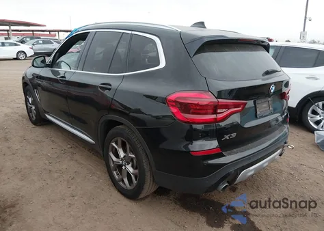 2021 BMW X3 Sdrive30I из США, поврежденный, VIN 5UXTY3C05M9E20990